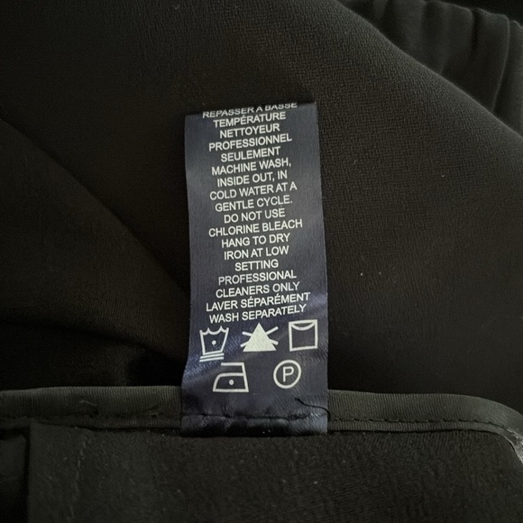 Reitmans Black Wide Leg Women's Pants - Picture 3 of 5